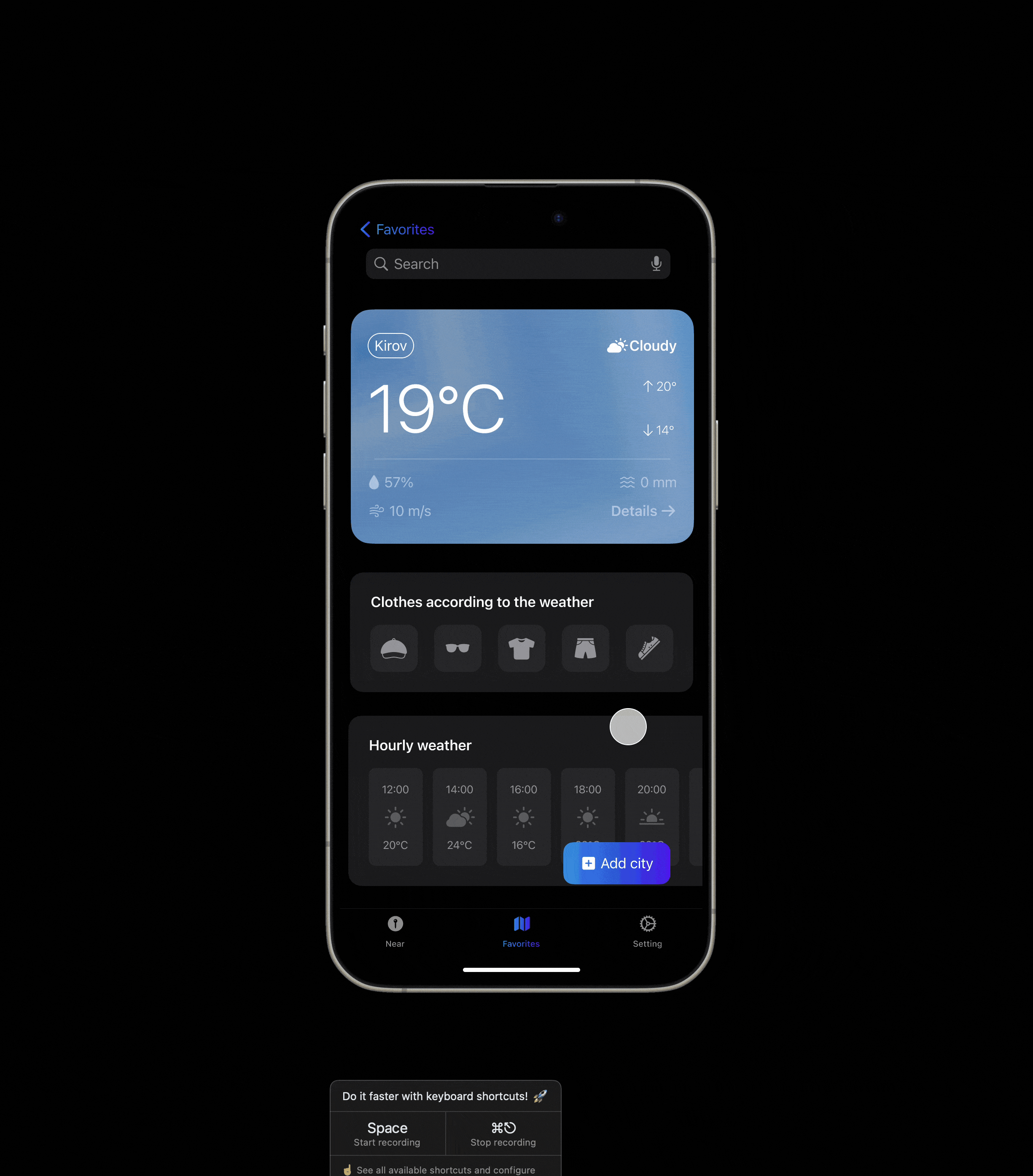 Weather Card Information